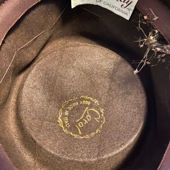 Vintage victorian hat handmade - Picture 6 of 8